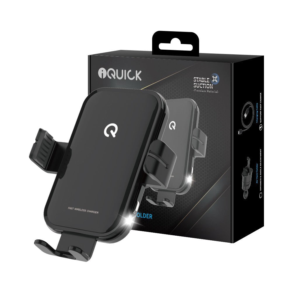 iQuick 15W Wireless Car Mount (Robotic) - Fusion Phones