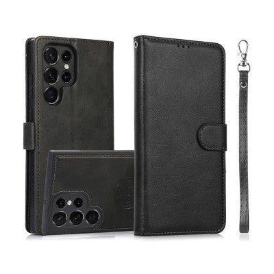 Leather Flip Wallet Case for Samsung - Fusion Phones